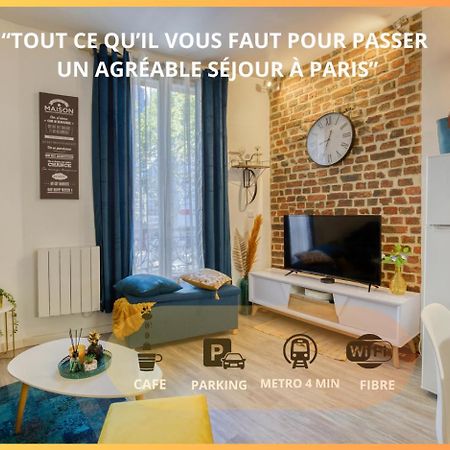 Escale A Paris Metro & Parking Lägenhet Saint-Ouen  Exteriör bild